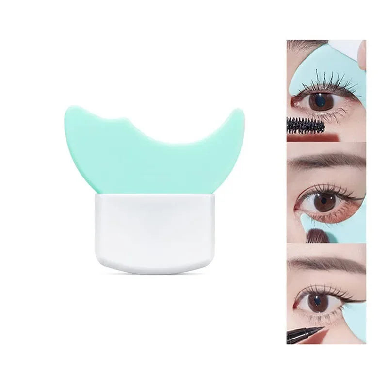 Multi-Functional Eyeliner Stencil Wing Tips Silicone Eyeliner Aid Drawing Lipstick Wearing Aid Reusable Makeup Tools