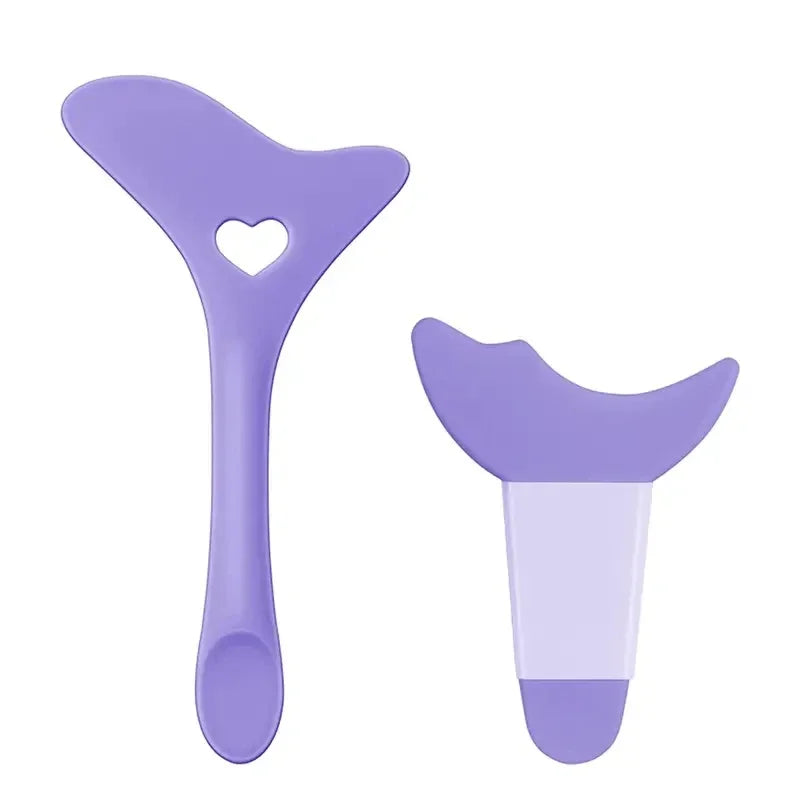 Multi-Functional Eyeliner Stencil Wing Tips Silicone Eyeliner Aid Drawing Lipstick Wearing Aid Reusable Makeup Tools