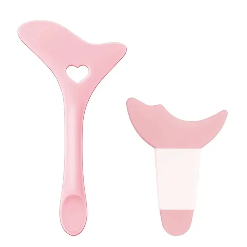 Multi-Functional Eyeliner Stencil Wing Tips Silicone Eyeliner Aid Drawing Lipstick Wearing Aid Reusable Makeup Tools